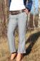 Preview: 0,5 MTR. ♥ 100% LEINEN DuNKELGRAU MELIERT ♥