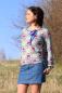 Preview: 1 MTR. ♥ Elastisches Jersey Schrägband - Kobalt Blau ♥