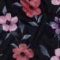 Preview: 0,5 MTR.♥ VISKOSE MIDNIGHT BLOSSOM ♥
