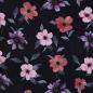 Preview: 0,5 MTR.♥ VISKOSE MIDNIGHT BLOSSOM ♥