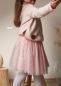 Preview: 0,5 MTR. ♥ WEICHER *HERZGLITZER*  TüLL ROSE ♥