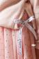 Preview: 0,5 MTR. ♥ WEICHER *HERZGLITZER*  TüLL ROSE ♥