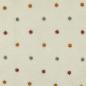 Preview: 0,5 MTR. ♥ TEDDY GESTICKTE DAISIES NATUR ♥