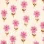Preview: 0,5 MTR. ♥ TEDDY FLOWERS FLORA NATUR ♥