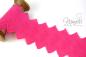Preview: ♥1 Mtr. Wäschespitze - SCHLEIFCHEN BOGENKANTE  5,5cm - PiNK ♥