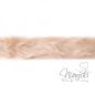 Preview: 1 MTR. ♥ KUNST FeLLBORTE BeiGE - 4cm ♥