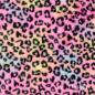 Preview: 0,5 MTR. ♥ TEDDY LEO MULTICOLOR RAINBOW ♥