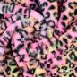 Preview: 0,5 MTR. ♥ TEDDY LEO MULTICOLOR RAINBOW ♥