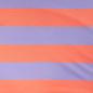 Preview: 0,50 MTR. XL STREIFEN LILA ORANGE - FRENCH TERRY