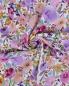 Preview: 0,5 MTR. ♥ RIPPSTRICK JERSEY  SUMMER FLOWERS COLORFUL ♥
