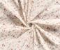 Preview: 0,5 MTR. ♥ RIPPSTRICK JERSEY ROMANTIC FLOWERS ♥