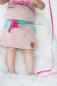 Preview: 1 MTR. ♥ Kordel, Band - flach - Pink - 1,5 cm ♥