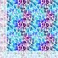 Preview: 0,50 MTR. ♥ LEO AQUARELL AQUA JERSEY ♥