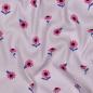Preview: 0,5 MTR. ♥ RIPPSTRICK JERSEY  BLÜMCHEN FLIEDER ♥
