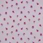 Preview: 0,5 MTR. ♥ RIPPSTRICK JERSEY  BLÜMCHEN FLIEDER ♥