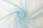 Preview: 0,5 MTR. ♥ WEICHER GLITZER TüLL EISBLAU/SILBER ♥