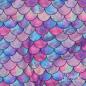 Preview: 0,5 MTR. ♥ MeRMAiD FiN MINI - CoLoRFuL - JERSEY ♥