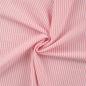 Preview: 0,5 MTR. SEERSUCKER STREIFEN UNI ROSE