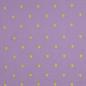 Preview: 0,5 MTR. ♥ MUSSELIN GESTICKTE NEON HERZEN - LAVENDEL ♥
