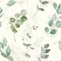 Preview: 0,5 MTR. ♥ REGENJACKEN STOFF EUKALYPTUS - WASSERDICHT ♥