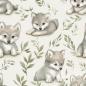 Preview: 0,5 MTR. ♥ ZUCKERSÜSSE BABY WöLFE JERSEY ♥