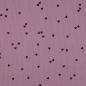 Preview: 0,5 MTR. ♥ RIPPSTRICK JERSEY HERZCHEN - MAUVE ♥