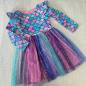 Preview: 0,5 MTR. ♥ MeRMAiD FiN - CoLoRFuL - JERSEY ♥