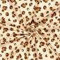 Preview: 0,5 MTR.  ♥ BADESTOFF LYCRA LEO NATURAL LOVE UPF50 ♥