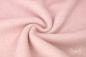 Preview: 0,5 MTR. ♥ Doubelface Baumwollfleece APRICOT MELANGE - 100% Baumwolle ♥