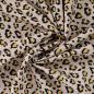 Preview: 0,50 MTR. LEO GLITTER GOLD - FRENCH TERRY