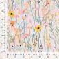 Preview: 0,50 MTR. AQUARELL PASTELL LoVELY DEER SOFT SWEAT FRENCH TERRY