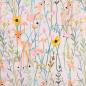 Preview: 0,50 MTR. AQUARELL PASTELL LoVELY DEER SOFT SWEAT FRENCH TERRY