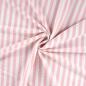 Preview: 0,5 MTR. ♥ RIPPSTRICK JERSEY STREIFEN ROSE ♥