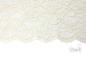 Preview: 0,5 MTR. ♥ SPITZE BLüTeNTRAUM - CREME - Spitzenstoff ♥