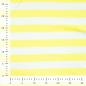 Preview: 0,5 MTR. ♥ FROTTEE BLOCKSTREIFEN BUTTERMILK YELLOW - 100% BAUMWOLLE  ♥