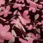 Preview: 0,5 MTR. AUTUMN AUBERGINE FLOWERFIELD - FRENCH TERRY