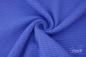 Preview: 0,5 MTR. WAFFEL JERSEY 100% BAUMWOLLE - ROYALBLAU