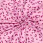 Preview: 0,5 MTR.  ♥ BADESTOFF LYCRA LEO LOVE PINK UPF50 ♥