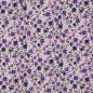 Preview: 0,5 MTR. ♥ STREUBLÜMCHEN JERSEY - BEERE/LILA ♥