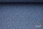 Preview: ♥0,5 Mtr. FEINRIPP Bündchen - NAVY MELIERT - Schlauch ♥