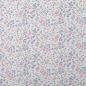 Preview: 0,50 MTR. ♥ SOFT BLOSSOM STREUBLÜMCHEN HELLBLAU JERSEY ♥