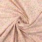 Preview: 0,50 MTR. ♥ SOFT BLOSSOM STREUBLÜMCHEN ROSA JERSEY ♥
