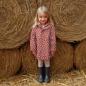 Preview: 0,5 MTR. ♥ LEO REGENJACKEN STOFF NATUR - WASSERDICHT ♥