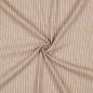 Preview: 0,5 MTR. ♥ MUSSELIN STRIPES TAUPE ♥
