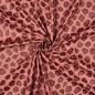 Preview: 0,5 MTR. ♥ LEO REGENJACKEN STOFF PUDER - WASSERDICHT ♥