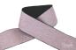 Preview: 1 MTR. Soft Glitzer Gummiband 40mm ROSA