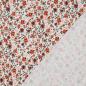 Preview: 0,5 MTR. ♥ STREUBLÜMCHEN JERSEY - PUDER/WEISS ♥