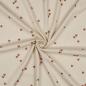 Preview: 0,5 MTR. ♥ RIPPSTRICK JERSEY HERZCHEN - NATUR ♥