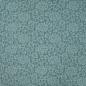 Preview: 0,5 MTR. ♥ Elastische Spitze BLUMEN - DUSTY MINT - Spitzenstoff ♥