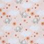 Preview: 0,50 MTR.  ♥ ELEFANTEN & BLÜMCHEN JERSEY ♥